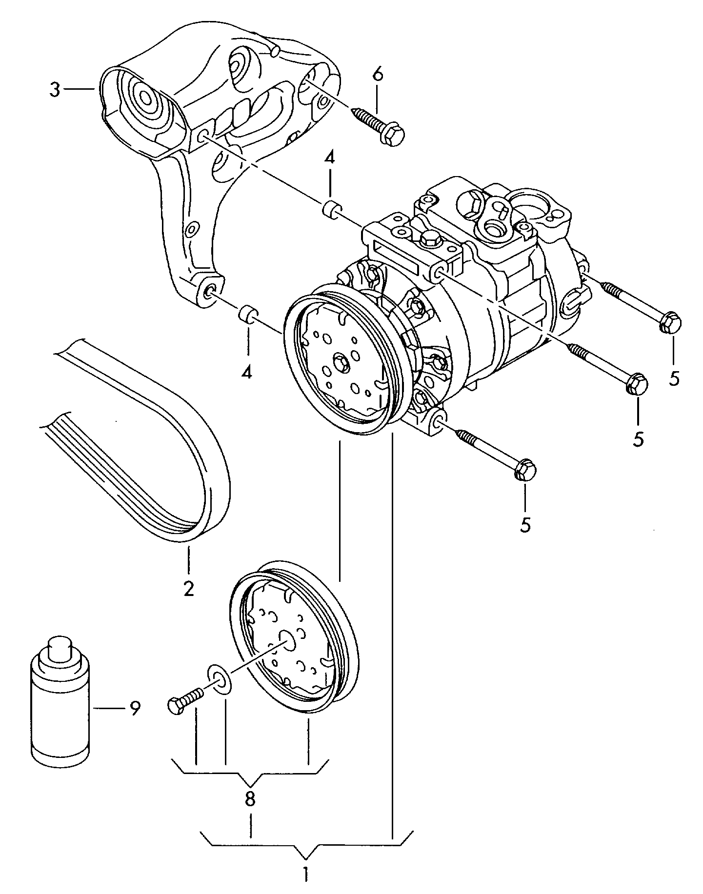 AUDI N  10664502 - Skrūve autospares.lv