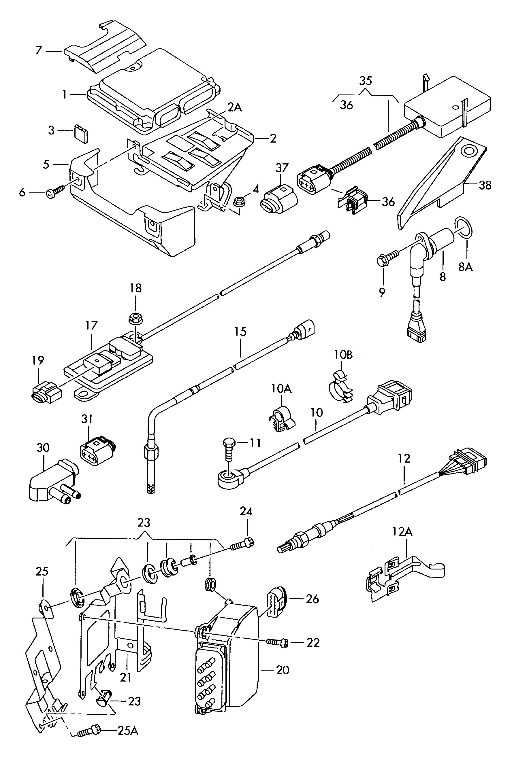 AUDI 03C 906 262 T - Lambda Sensor www.autospares.lv