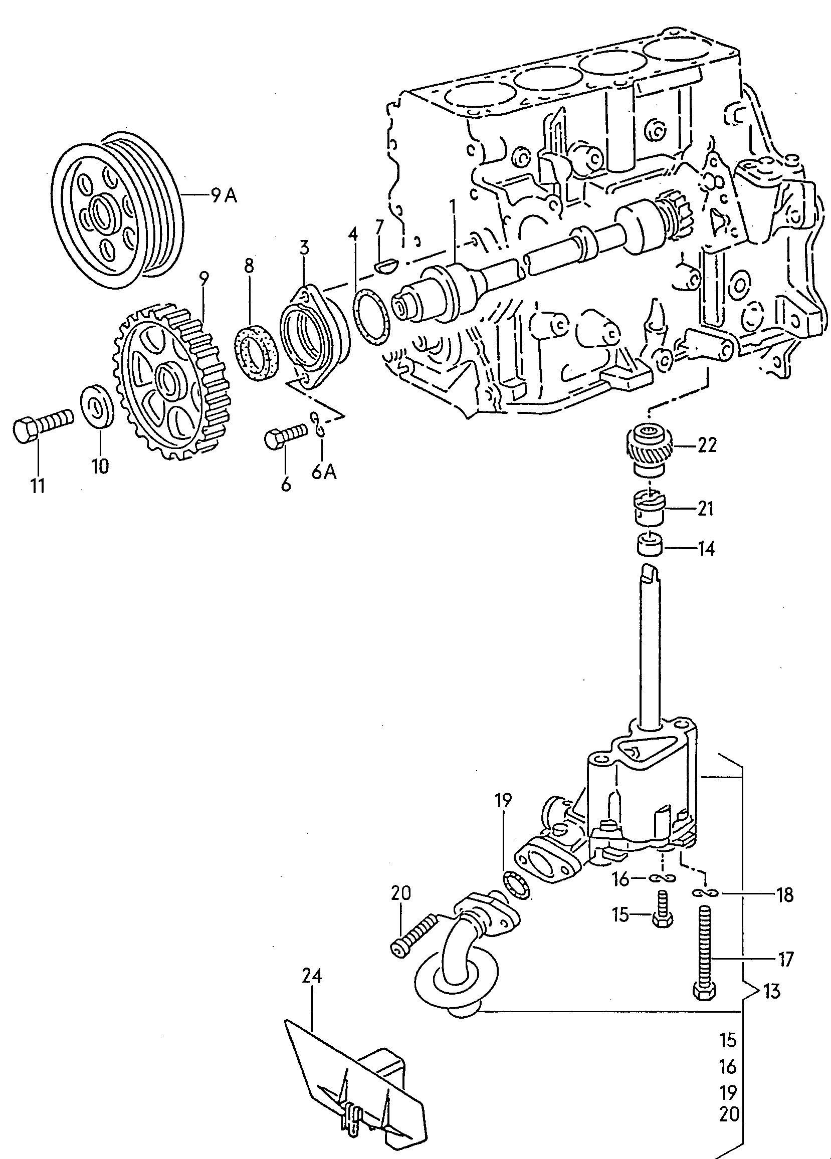 Seat 058103609 - Blīve, Eļļas vācele autospares.lv