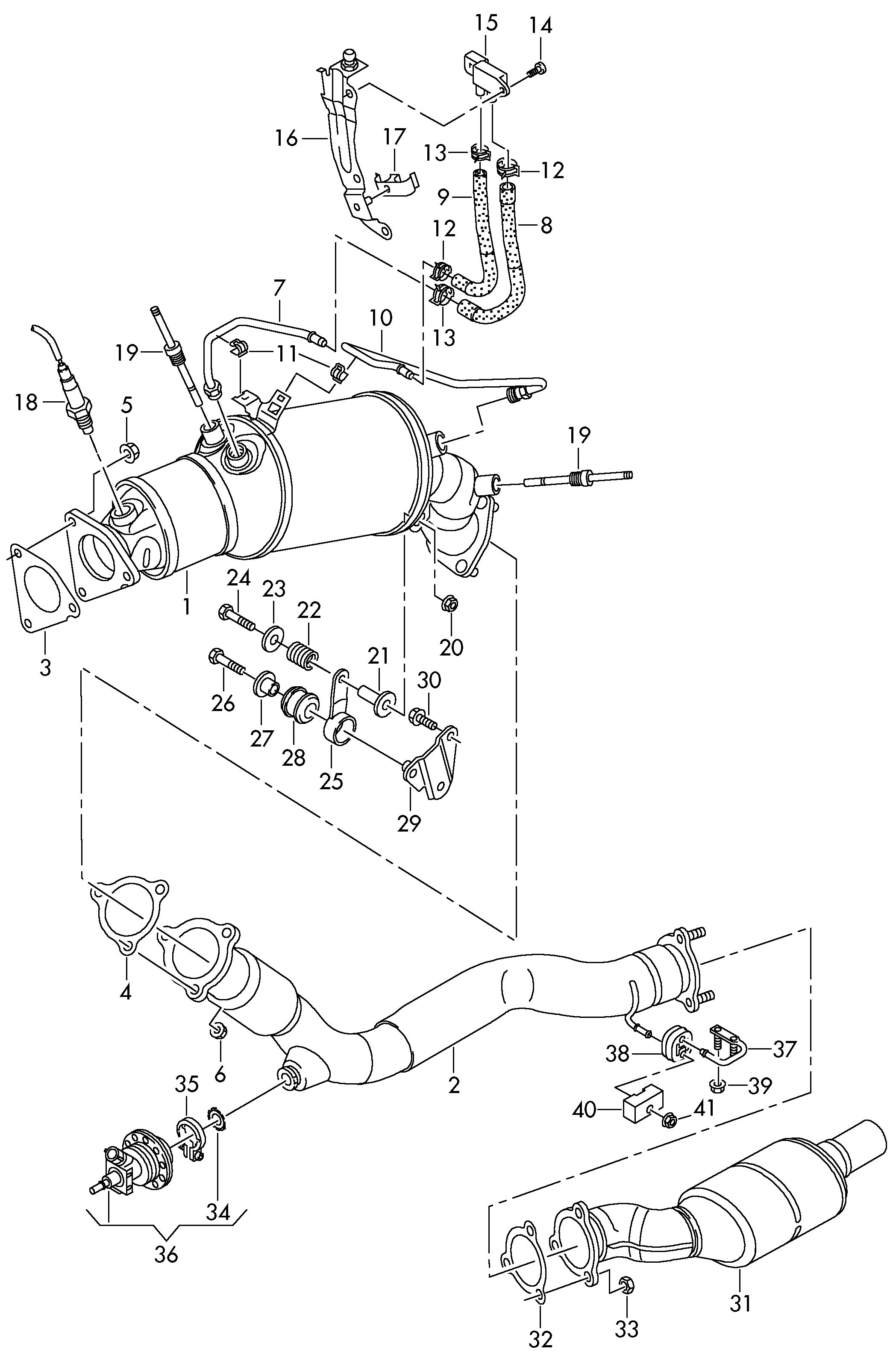 Porsche 4G0 423 812 A - Stūres šķērsstiepņa uzgalis autospares.lv