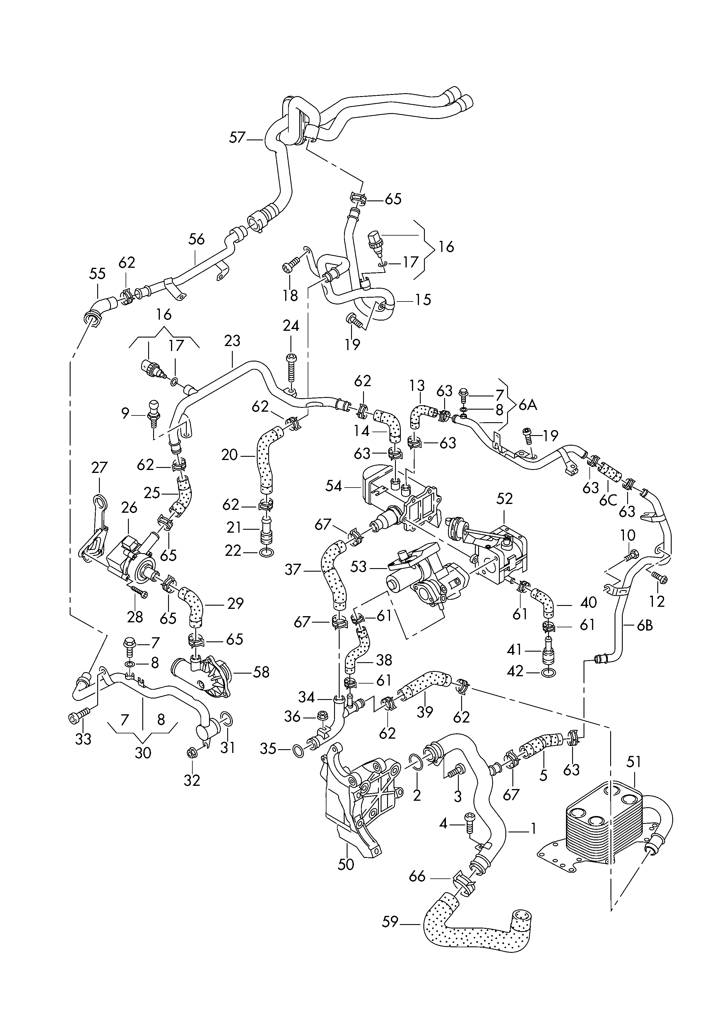 VAG N  10517304 - Skrūve, Izplūdes sistēma autospares.lv