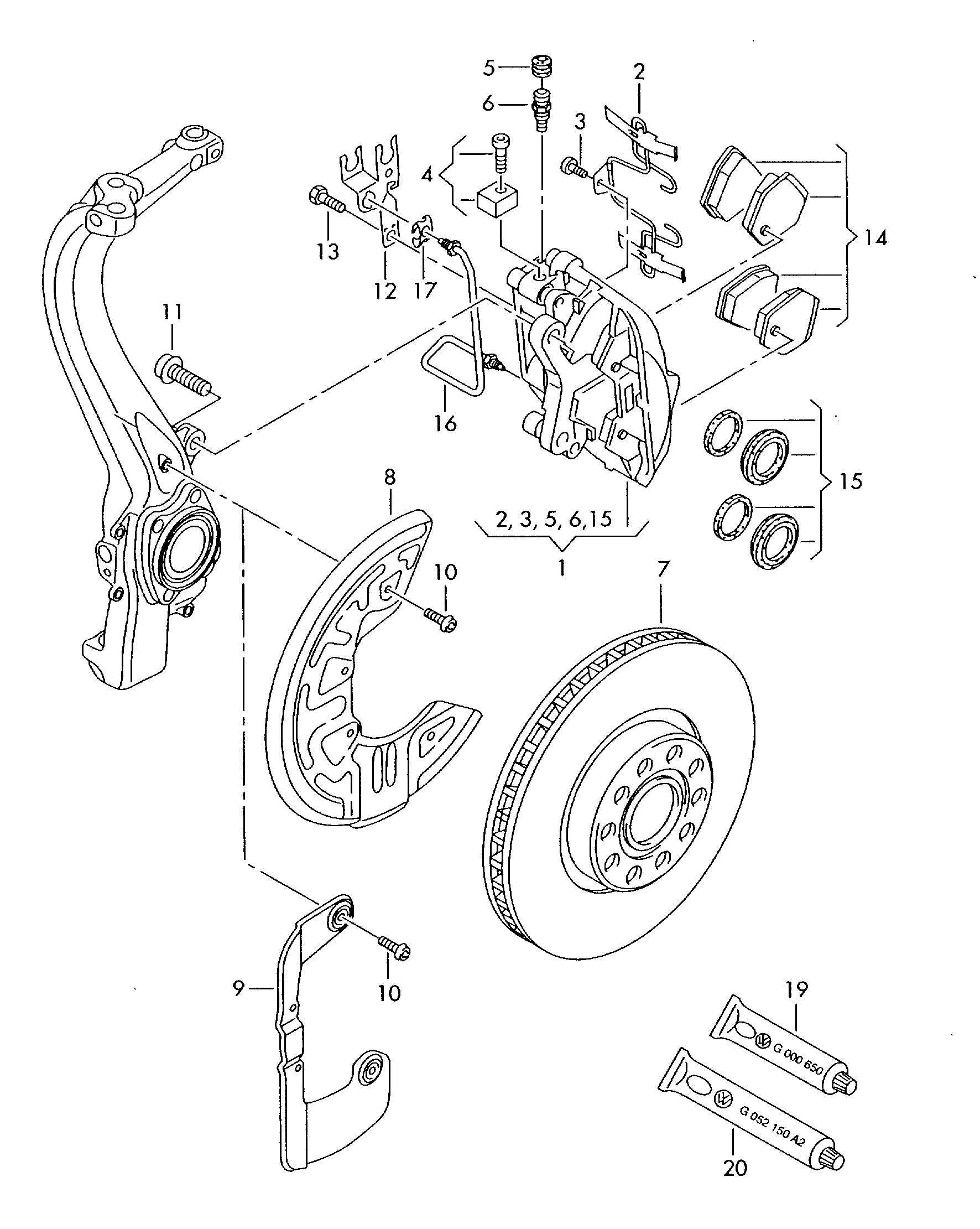 AUDI 4D0615301A - Bremžu diski autospares.lv