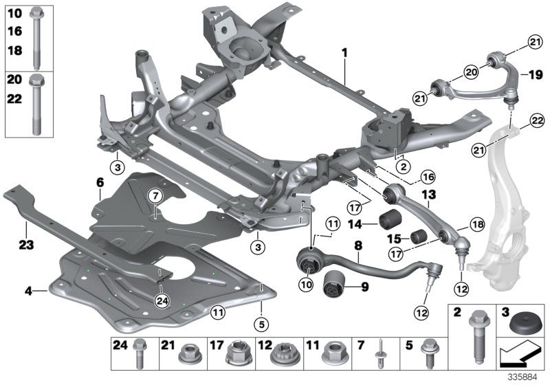 BMW 31 12 6 864 821 - Track Control Arm www.autospares.lv