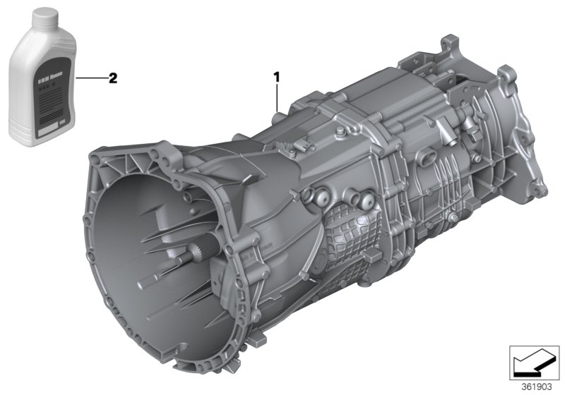 BMW 83 22 2 167 666 - Automatic Transmission Oil www.autospares.lv