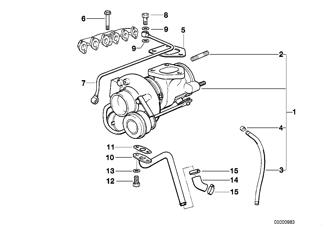 BMW 11652244347 - Турбина, компрессор www.autospares.lv