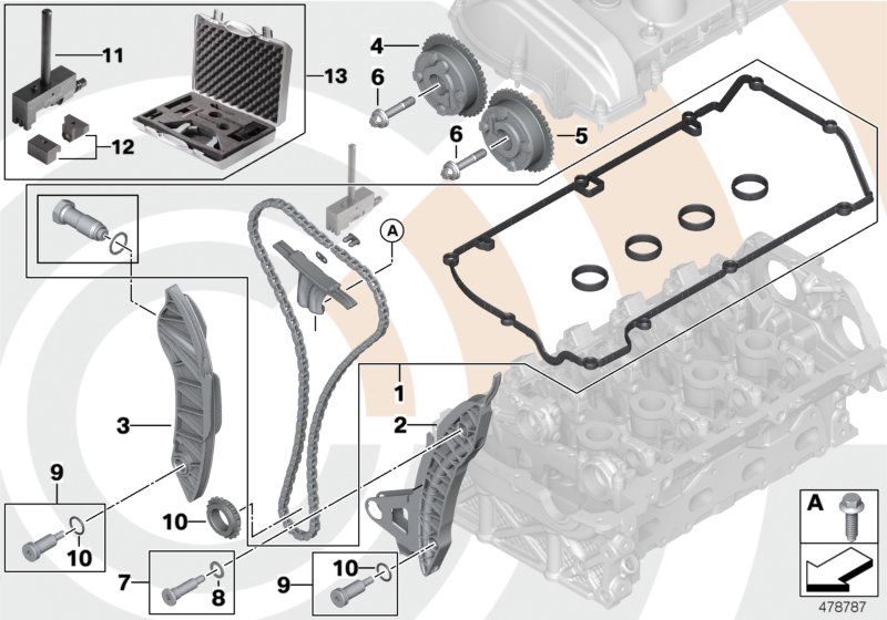 BMW 1131 7 533 879 - Timing Chain Kit www.autospares.lv