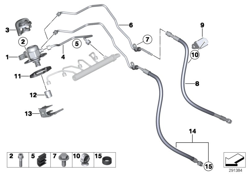 BMW 11 32 7 601 233 - Plunžeris, Augstspiediena sūknis www.autospares.lv