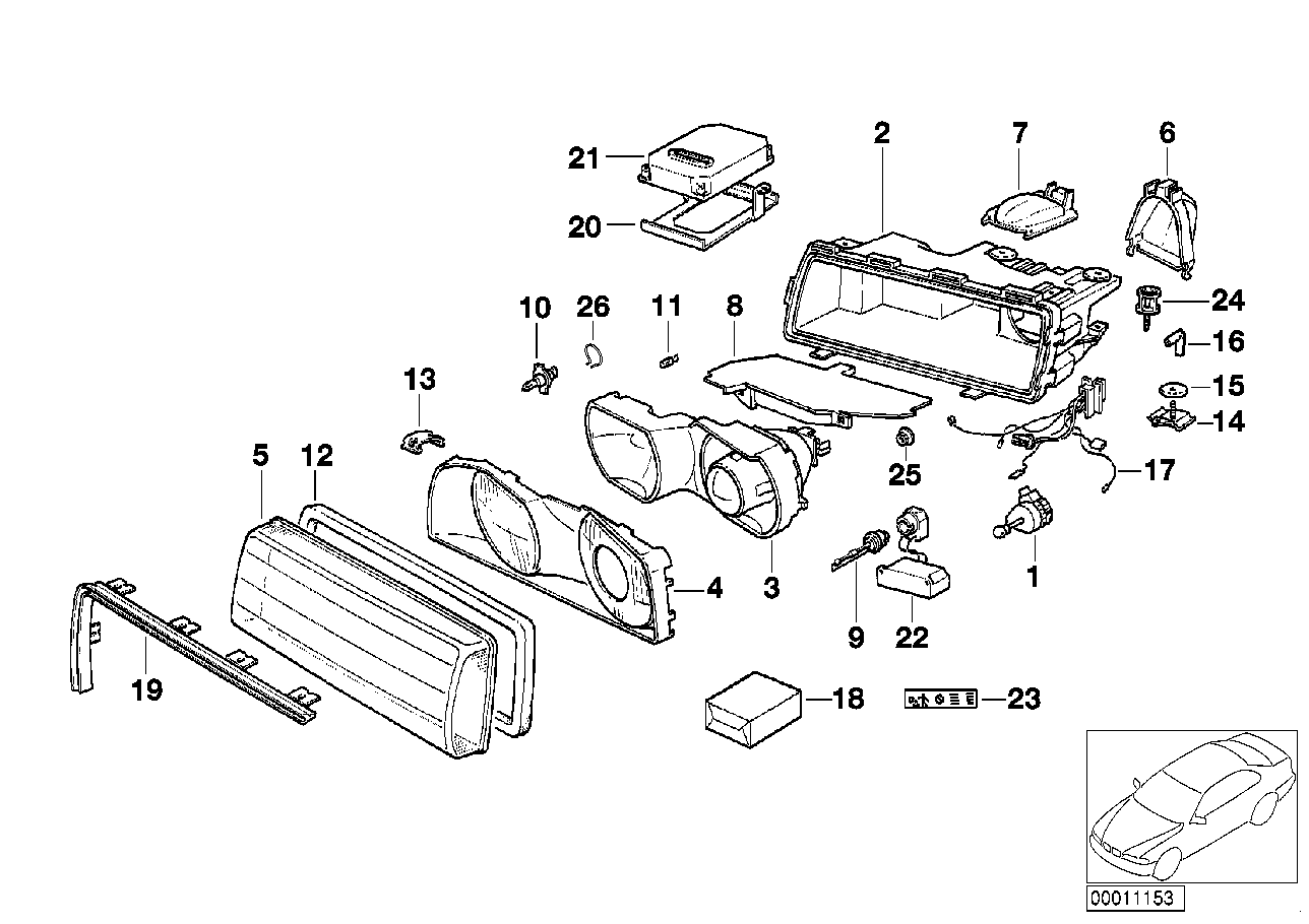 BMW 63 21 6 926 911 - Kvēlspuldze, Lukturis ar automātisko stabilizācijas sistēmu autospares.lv