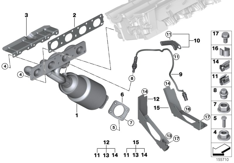 BMW 11 78 7 530 283 - Lambda zonde autospares.lv