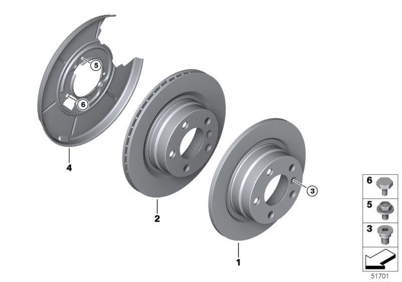 BMW 34216794303 - Тормозной диск www.autospares.lv