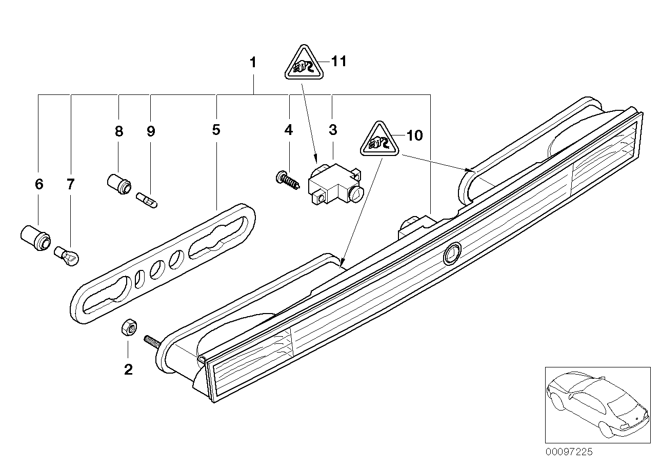 BMW 63 21 6 926 927 - Лампа накаливания, освещение щитка приборов www.autospares.lv