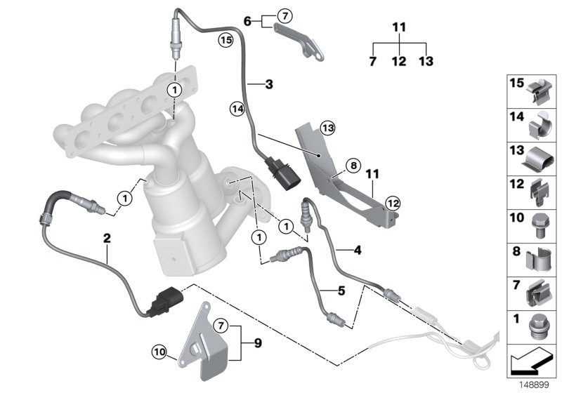 BMW 11 78 7 530 282 - Lambda Sensor www.autospares.lv