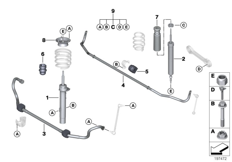 BMW 31336767333 - Пылезащитный комплект, амортизатор www.autospares.lv