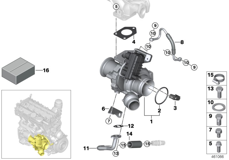 BMW 11652433154 - Kompresors, Turbopūte autospares.lv