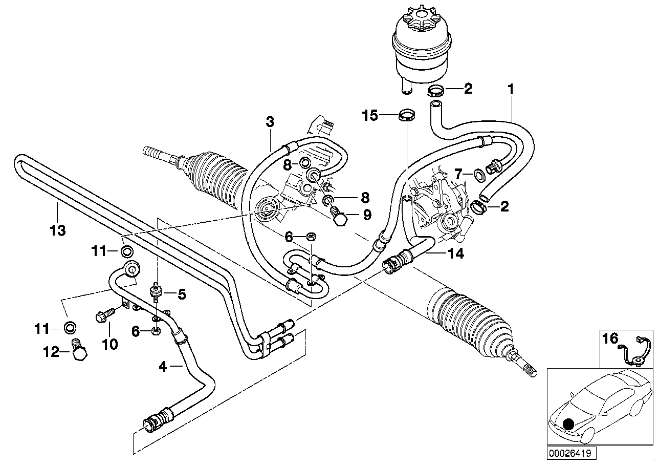 BMW 32411093597 - Blīve, Ieplūdes kolektors autospares.lv