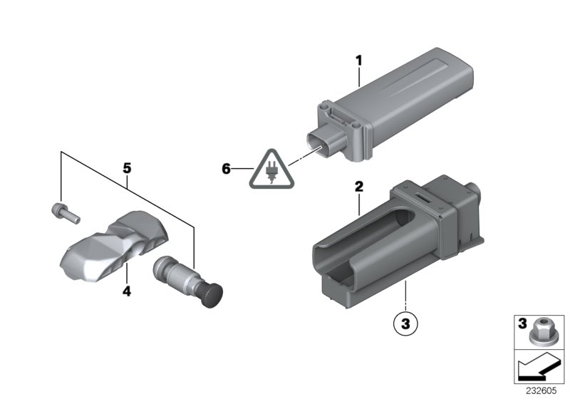 Mini 36 10 6 874 830 - Riteņu grieš. ātruma devējs, Riepu spiediena kontroles sist. autospares.lv