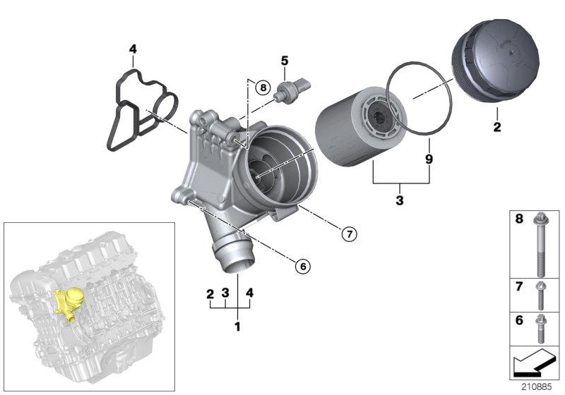 BMW 11427566133 - Blīve, Eļļas sūknis autospares.lv