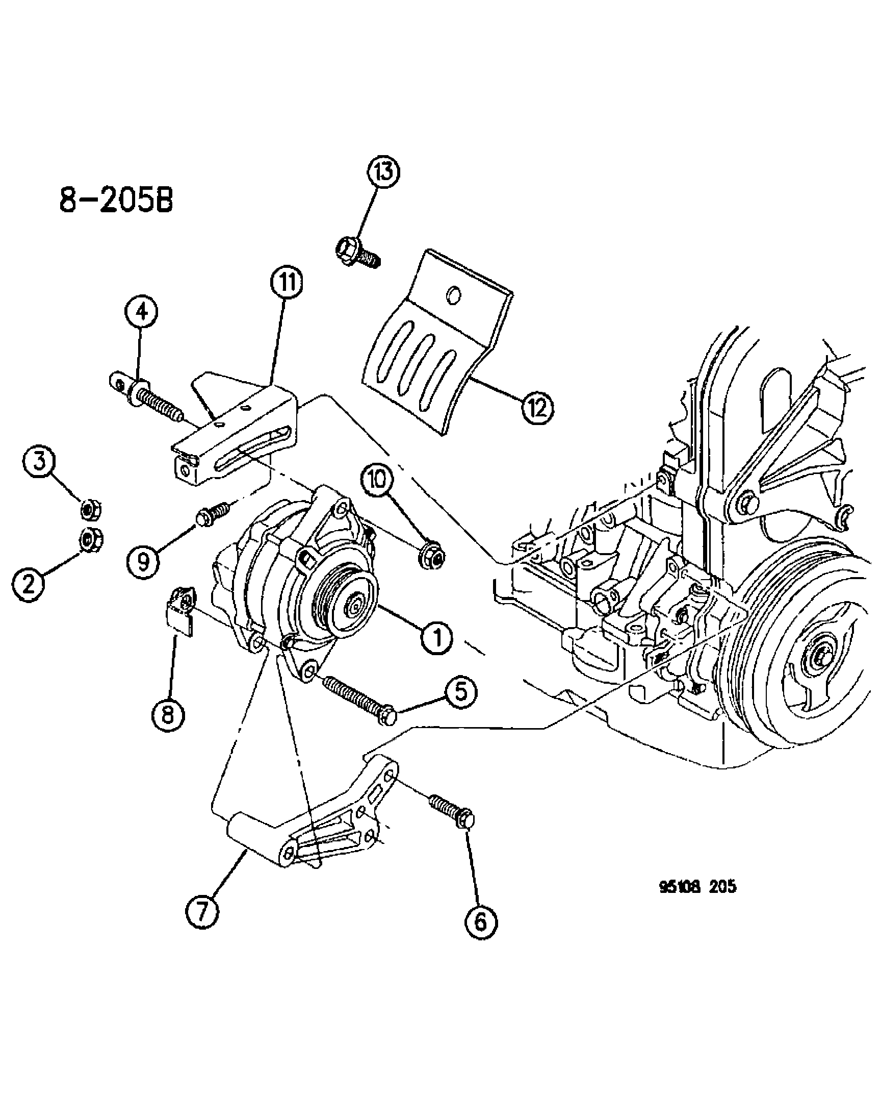 Chrysler 45 574 32 - Ģenerators autospares.lv