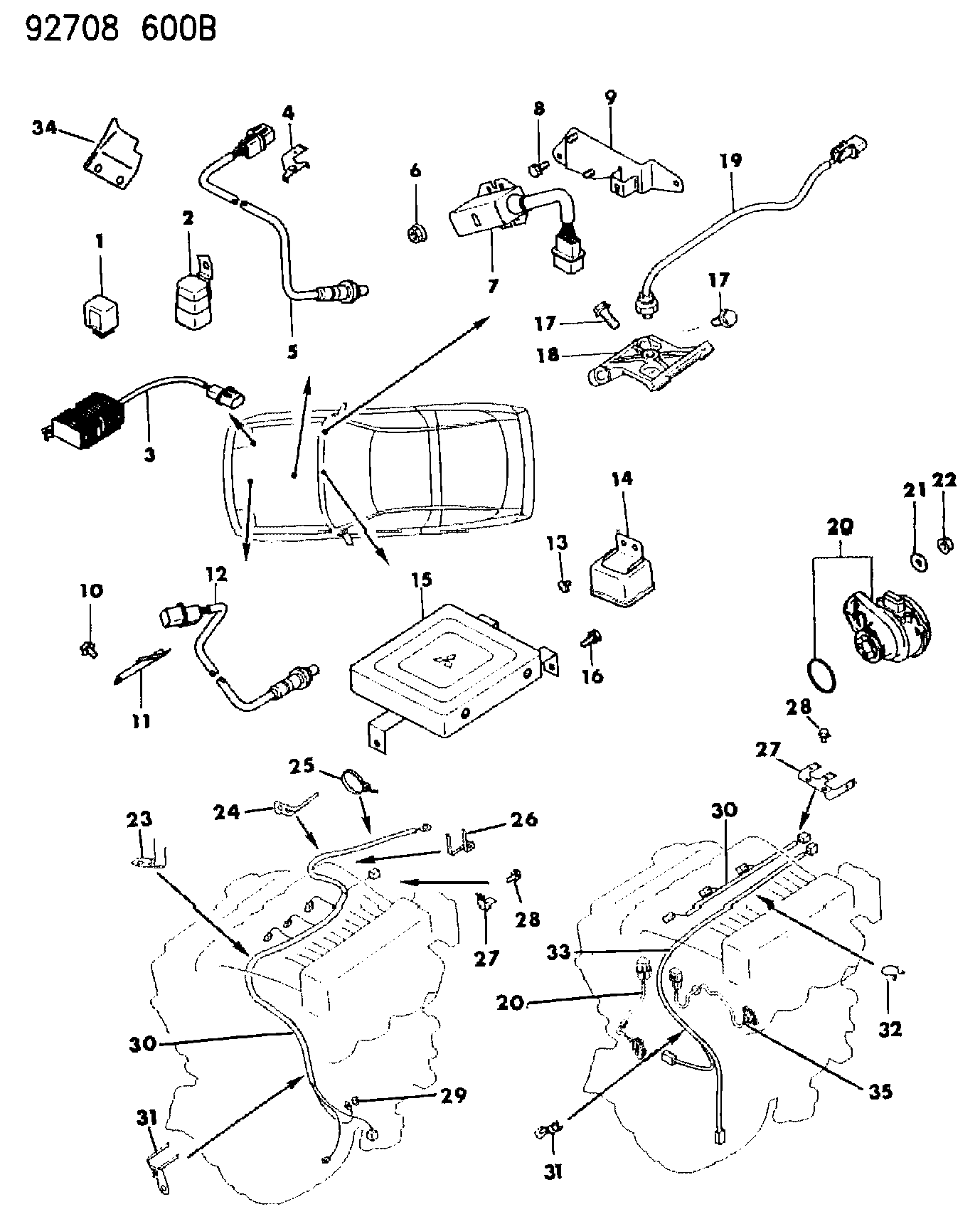 Chrysler MD164 422 - Lambda zonde autospares.lv