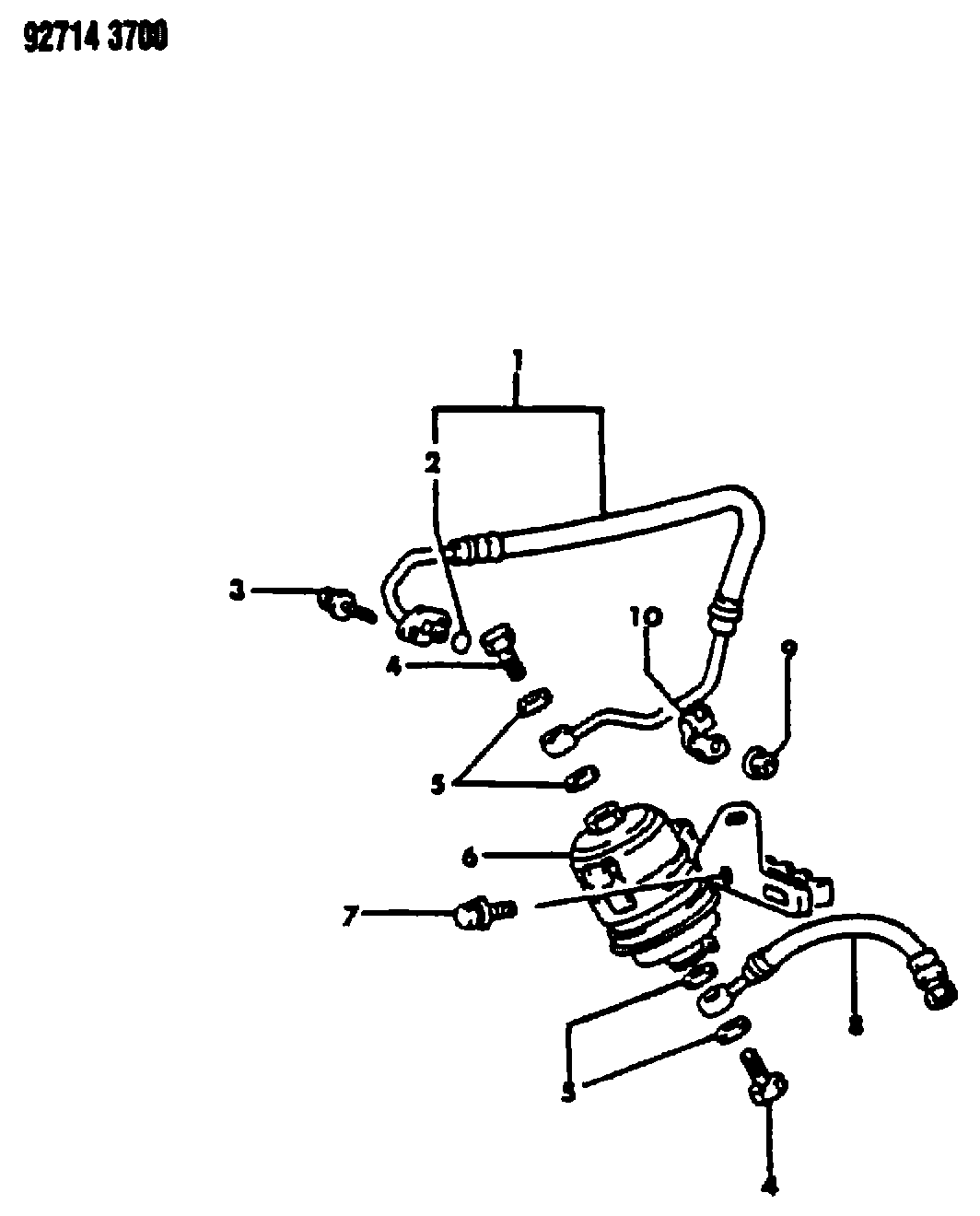 Mitsubishi MB50 4860 - Degvielas filtrs autospares.lv