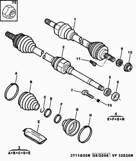 OM 3272 FP - Piedziņas vārpsta autospares.lv