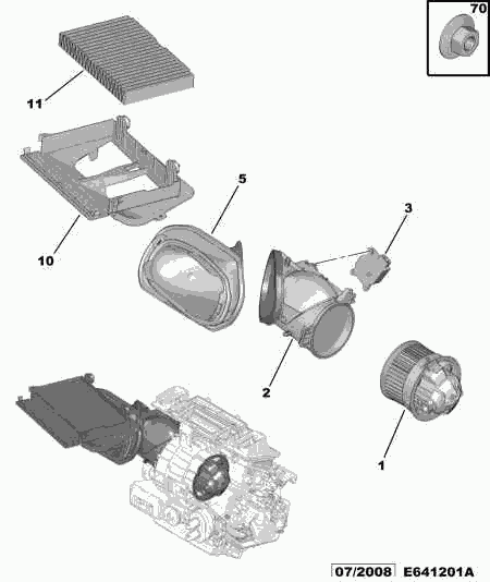 DS 6479 C2 - Filtrs, Salona telpas gaiss www.autospares.lv