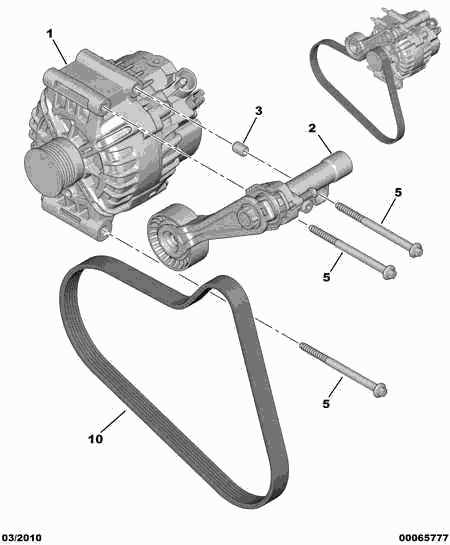 CITROËN 5705.NR - Ģenerators www.autospares.lv