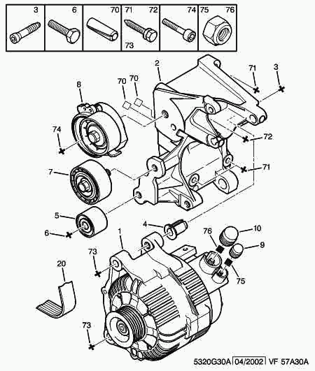 CITROËN 5705.5T - Ģenerators autospares.lv