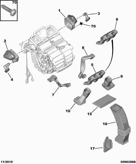 PEUGEOT (DF-PSA) 6447.YZ - Filtrs, Salona telpas gaiss www.autospares.lv