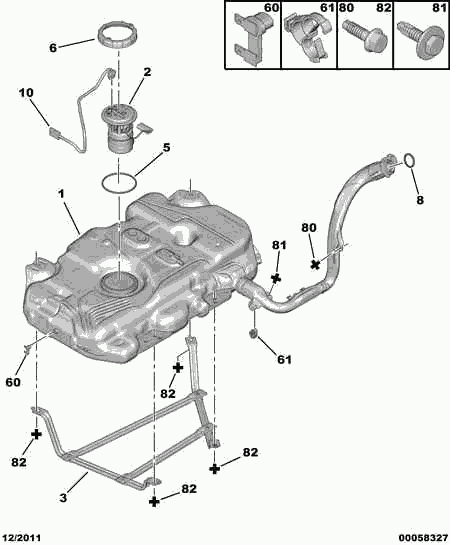 FIAT 1525-JR - Devējs, Degvielas līmenis www.autospares.lv