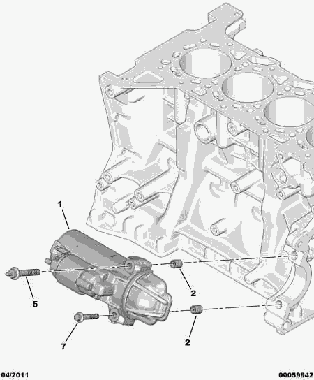 FIAT 96 750 925 80 - Starteris autospares.lv