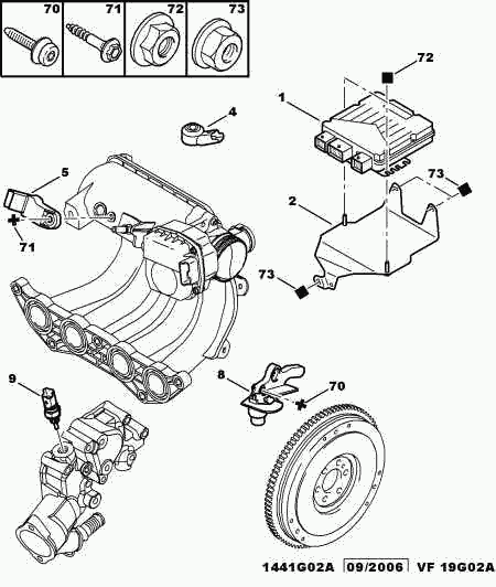 PEUGEOT 1338.A7 - Devējs, Dzesēšanas šķidruma temperatūra autospares.lv