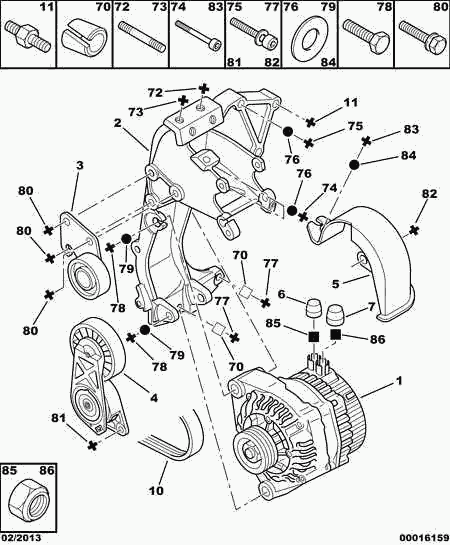 CITROËN 5750 YZ - Ķīļrievu siksna www.autospares.lv