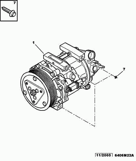 RENAULT 6453 WW - Kompresors, Gaisa kond. sistēma www.autospares.lv