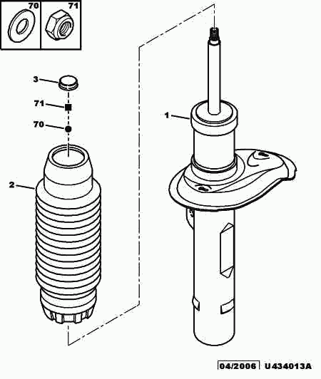 CITROËN 5202 PJ - Amortizators www.autospares.lv