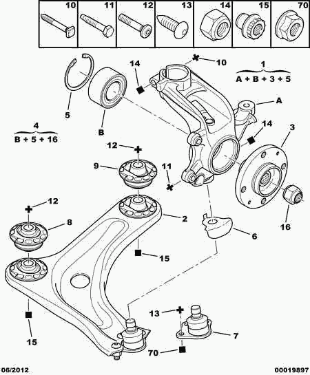 DS 3523 AA - Neatkarīgās balstiekārtas svira, Riteņa piekare www.autospares.lv