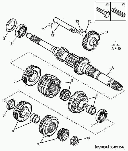 CITROEN 2331 21 - DRIVE GEAR www.autospares.lv