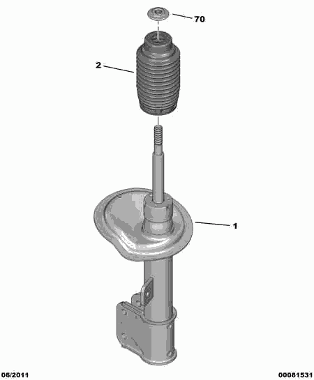 DS 5202 QJ - Amortizators www.autospares.lv