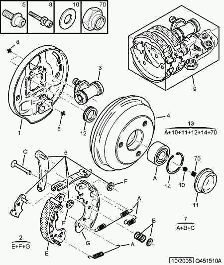 PEUGEOT 4247 43 - Тормозной барабан www.autospares.lv