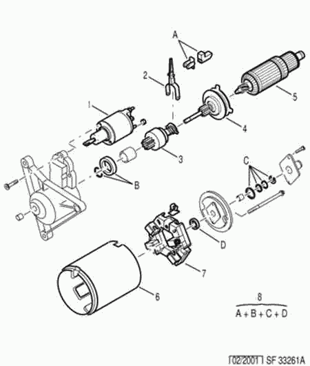 CITROËN 5835 B0 - Zobrats, Starteris www.autospares.lv