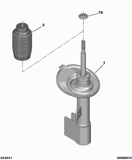 CITROËN 5202 ZS - Shock Absorber www.autospares.lv