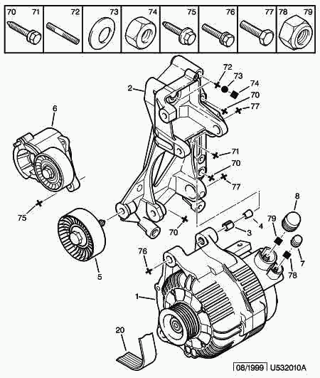 CITROËN/PEUGEOT 5705 2C - Ģenerators www.autospares.lv