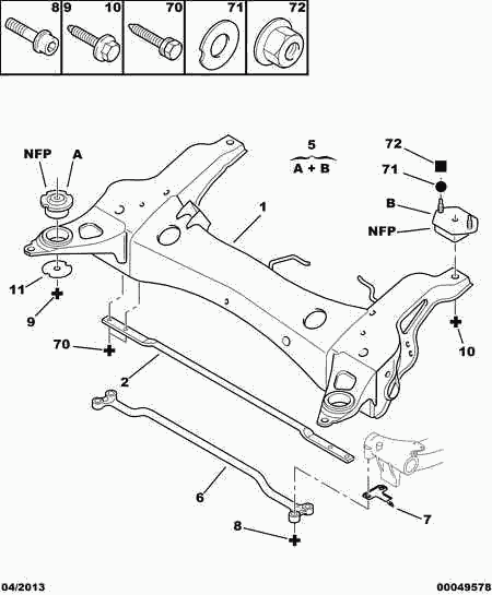 NATIONAL 5131 75 - JOINT SET www.autospares.lv