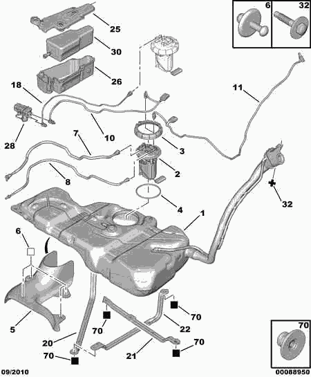 PEUGEOT 1525.LK - FUEL ADDITIVE PUMP autospares.lv