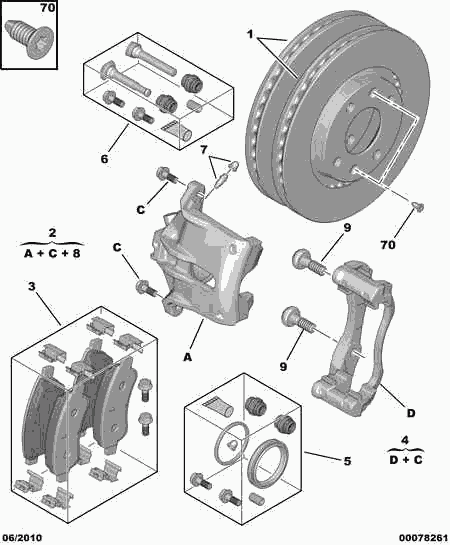 DS 4254 31 - Тормозные колодки, дисковые, комплект www.autospares.lv