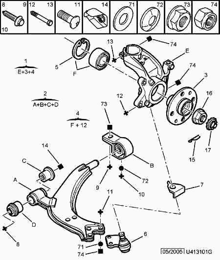 PEUGEOT 3520.H5 - Track Control Arm www.autospares.lv