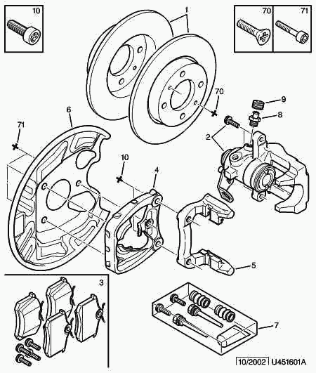 CITROËN 4246 X8 - Brake Disc www.autospares.lv