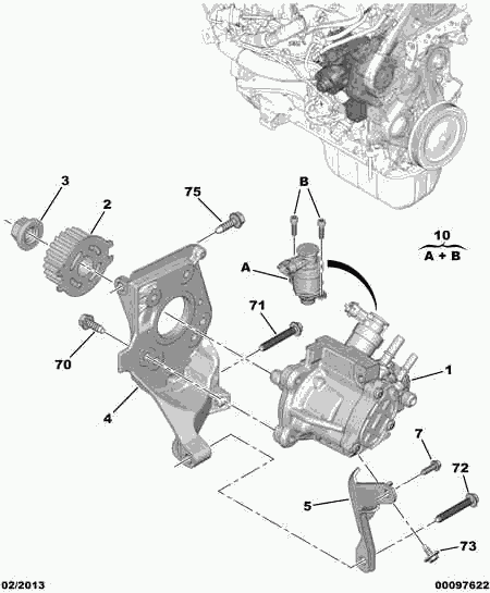 CITROËN 98 064 489 80 - Control Valve, fuel quantity (common rail system) www.autospares.lv