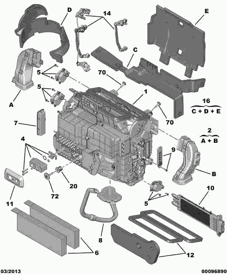 PEUGEOT (DF-PSA) 98 014 481 80 - Filtrs, Salona telpas gaiss www.autospares.lv