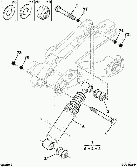 CITROËN 5206 V7 - Амортизатор www.autospares.lv